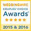 WeddingWire Couples' Choice Award