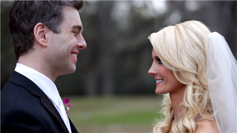 picture of couple getting married