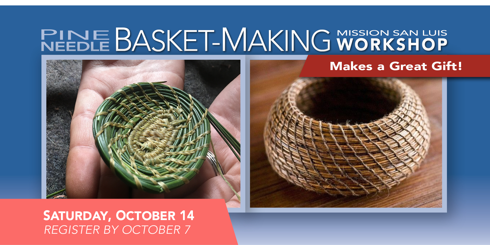 Workshop: Pine-Needle Basket Making